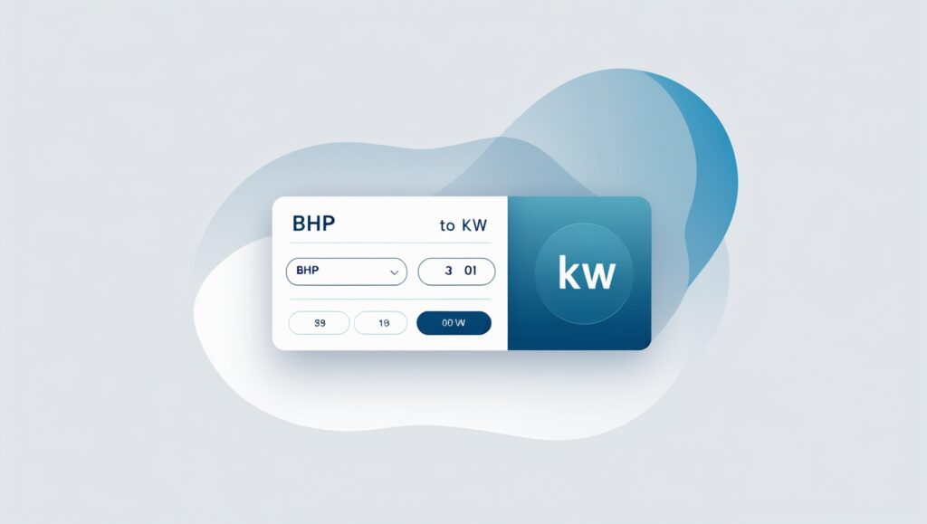 BHP to kW Conversion