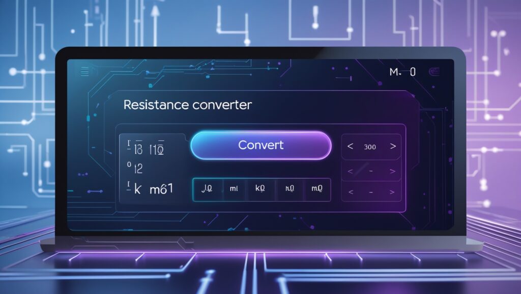 Resistance Converter (Ω/kΩ/MΩ)