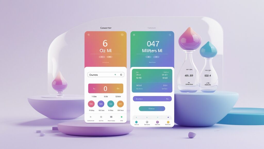 Liquid Converter Oz to ML